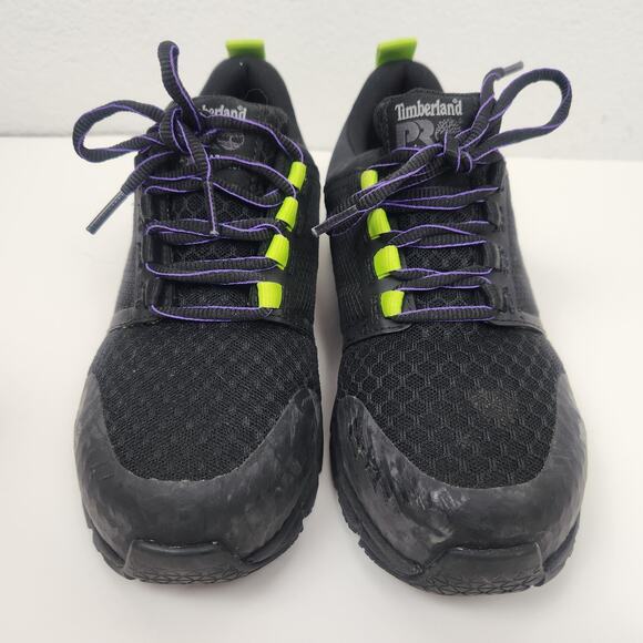 Timberland Pro Radius Composite Safety Toe Shoe Sneaker Women Size 6.5 Black - Picture 6 of 11